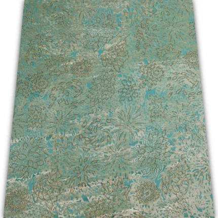 قماش قطيفة شيفون فصوص، ألوان متداخلة فاخرة -الرسمة10 التصميم 04